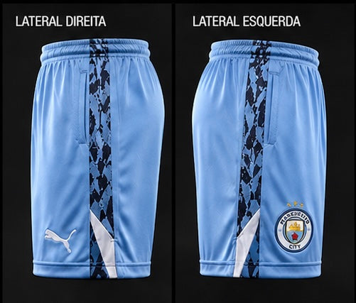 Calções Manchester City