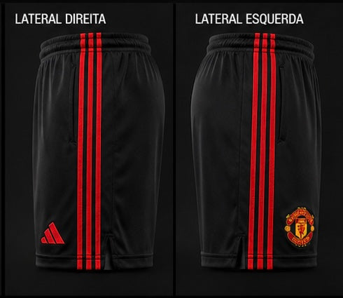 Calções Manchester United