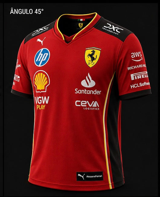 Camisa F1 Ferrari