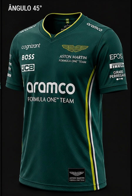 Camisa F1 Aston Martin