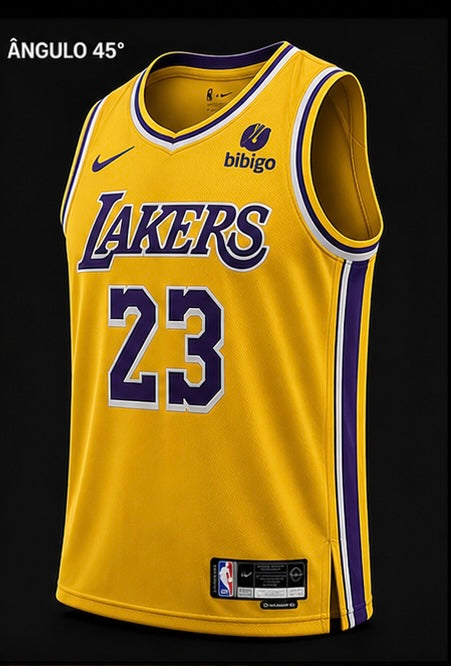 Camisa Lakers Black NBA